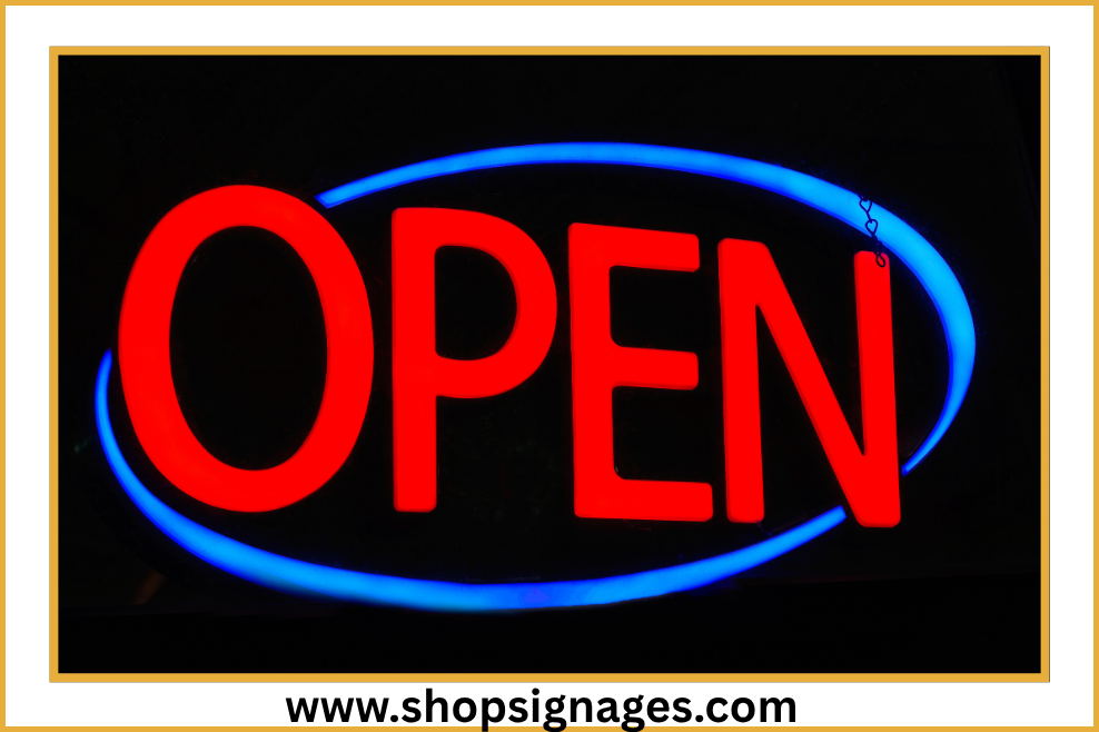 LED illuminated sign 3