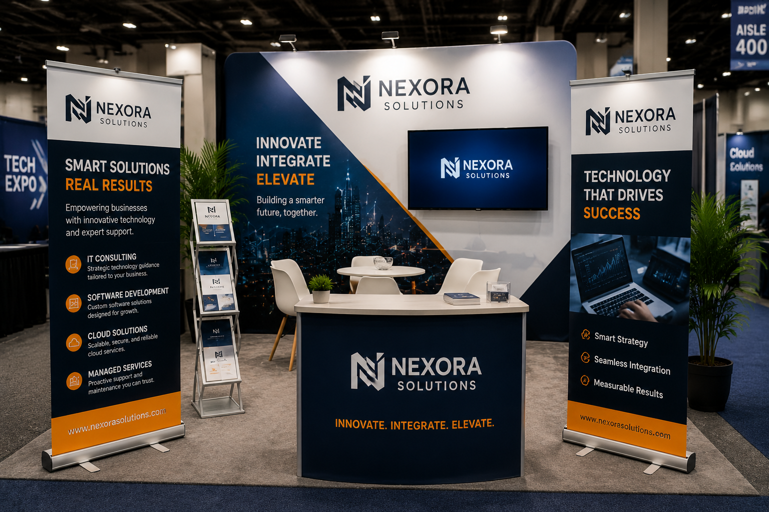 Trade show booth