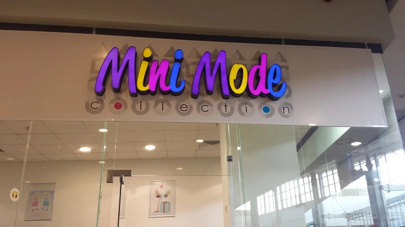 Mini Mode Collection illuminated indoor signage